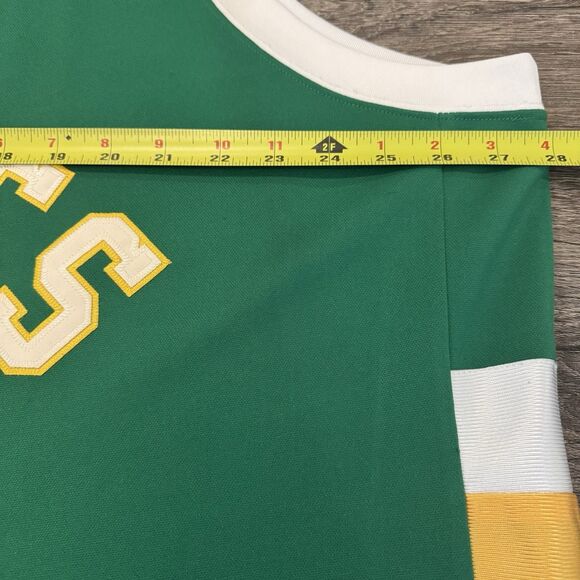 Vintage Boston Celtics Jersey Mens 2XL Hardwood Classics NBA Basketball Majestic - Picture 5 of 10